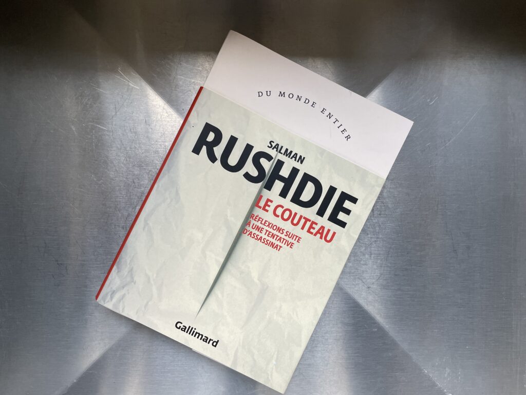 Le couteau – Salman Rushdie – Gallimard